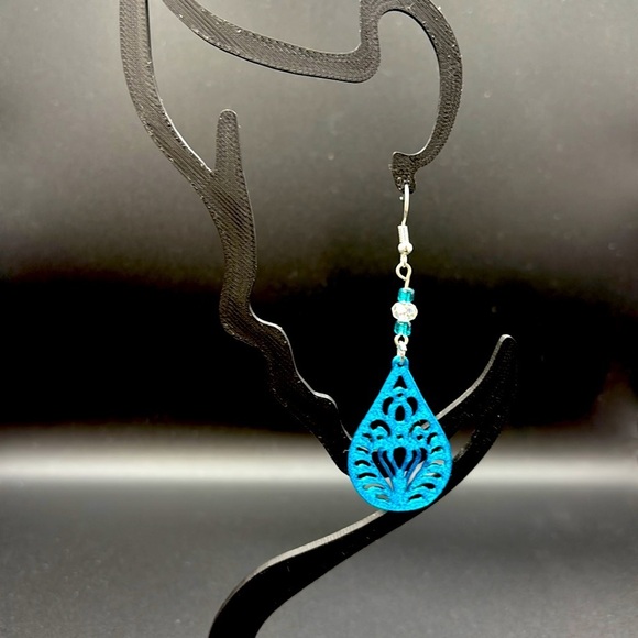 Teardrop Earrings - Picture 4 of 6